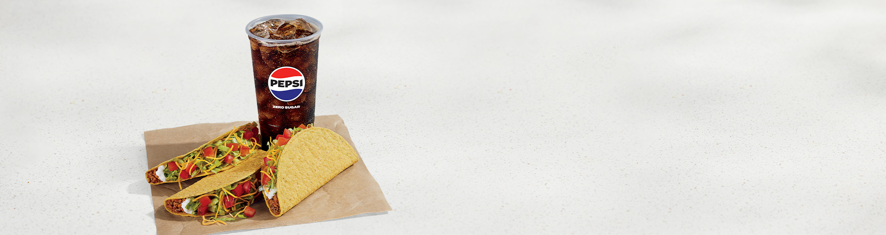 3 Crunchy Tacos Supreme® Combo