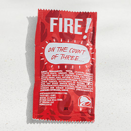 Fire Sauce Packet