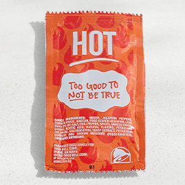 Hot Sauce Packet