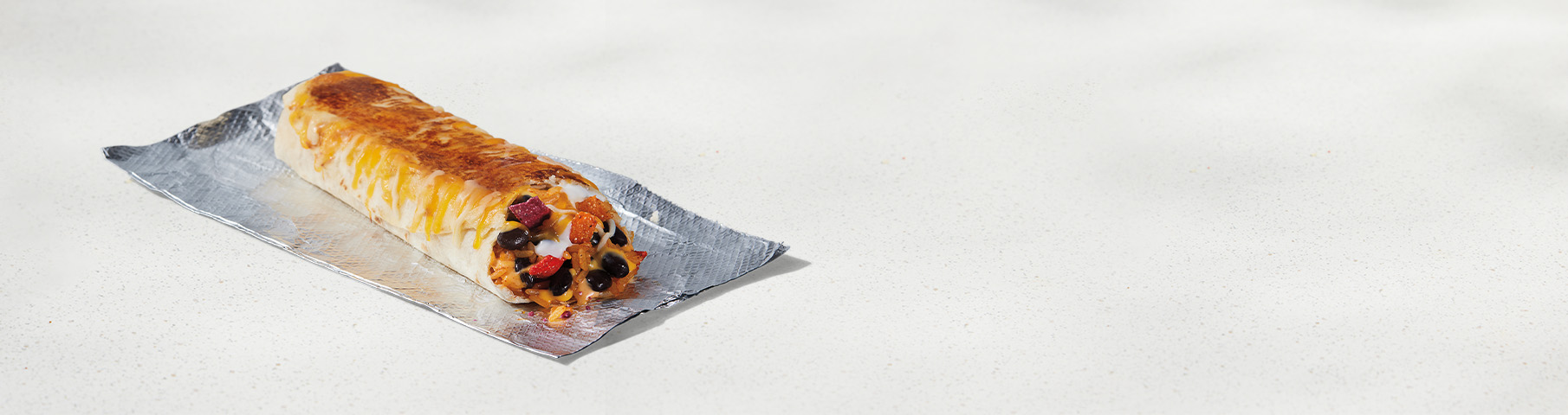 Black Bean Grilled Cheese Burrito - Black Beans