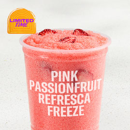 Pink Passionfruit Refresca Freeze