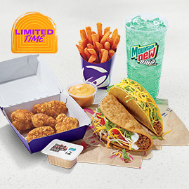 Crispy Chicken Nuggets Deluxe Combo