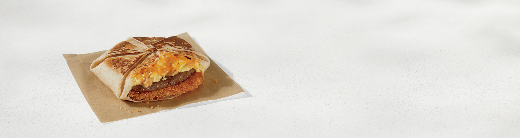 Breakfast Crunchwrap Sausage