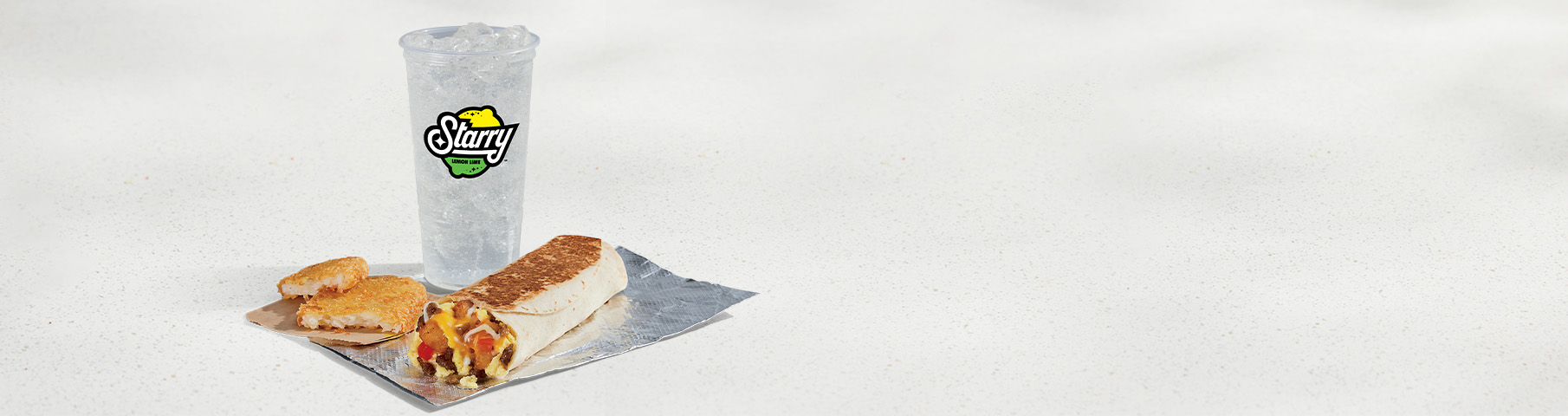 Grande Toasted Breakfast Burrito Combo